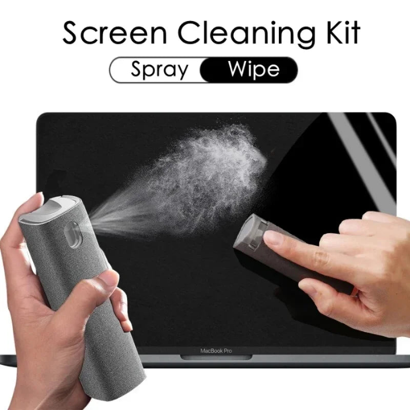2-in-1 Microfiber Display Wipe Screen Cleaner
